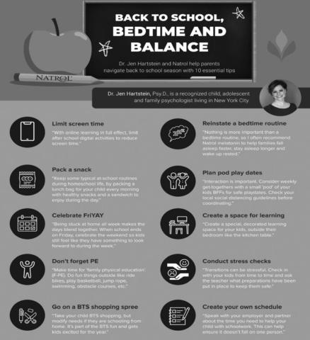 School season tips for productive days and restful nights