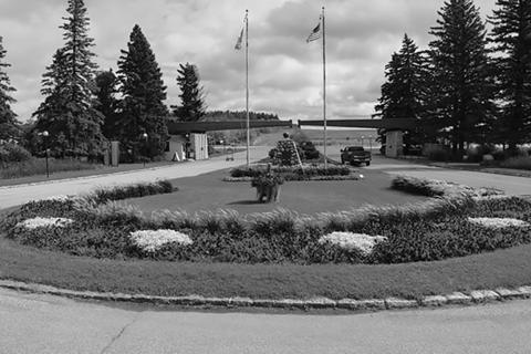 A view from the International Peace Garden where the Canadian and U.S. borders meet. While the park has not yet seen a notable drop in visitors, some Canadians have voiced dismay at political rhetoric from the Trump administration in recent weeks. Photo by Michelle Burnett, provided by the International Peace Garden.