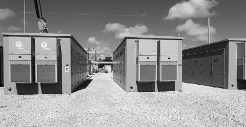 The Manatee Energy Storage Center in Parrish, Florida, is pictured on Aug. 12, 2021. NextEra Energy is proposing North Dakota’s first battery storage systems to be constructed near wind farms in Emmons and Burke counties. (Photo courtesy of NextEra Energy)