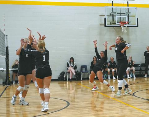 EXCITED FACES from the Northern Cass volleyball tournament, Aug. 31