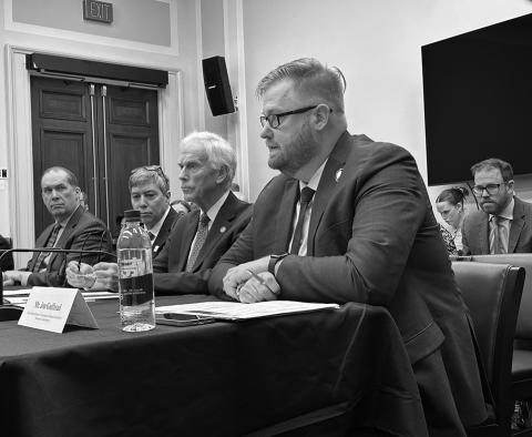 Insurance Commissioner Jon Godfread participated in a roundtable discussion to address the state of property insurance in the US. Submitted photo