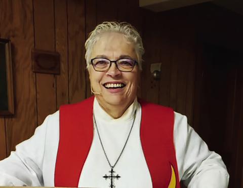 Rev. Shirley Christenson Teske will speak at the United Methodist Church service on Sunday, June 21 at 10:00 am.