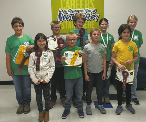 Pembina County 4-H’ers participated in a Communication Arts event