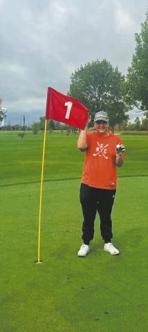 Jaxon Woinarowicz made a hole-in-one at the Drayton Golf Course on Sept. 21.