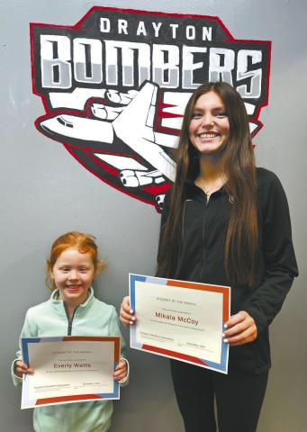 December Students of the Month at DPS