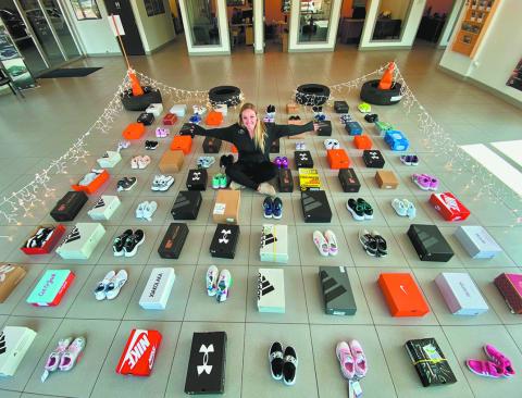 “With the help of our amazing customers, the community and other area businesses, we were able to donate 100 pairs of new shoes to LOAN!” -Chris Berry, Birchwood Chevrolet