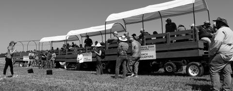 The Dickinson Research Extension Center Field Day will include a meal and informative tours. (NDSU photo)