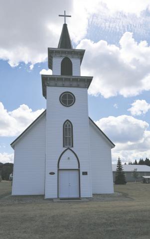 Join The Cathy Erickson Polka Worship Service at 10 a.m. inside historic St. Anthony’s Church on the museum grounds. Photo by Rebecca Davis