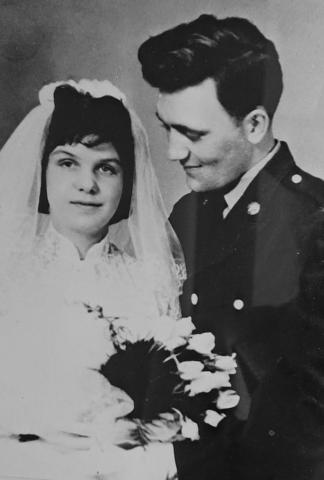 Frank & Margret Staskivige, married in 1960 while Frank was stationed in Germany. Submitted photo