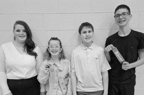 L to R: Stephanie Kissee, Siobhan Kissee, Loki Sylskar, Jonah Rarick. Submitted photo.
