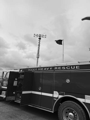 The 1995 International Beach Rescue Truck, ready to roll