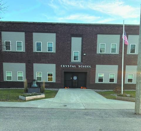 Crystal, ND school is one of three facilities operating in the Valley Edinburg school District 118. Photo by Andrea Johnston
