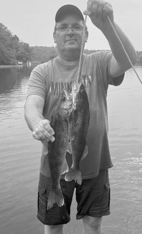 A nice set of walleye caught by Mike in Wisconsin.