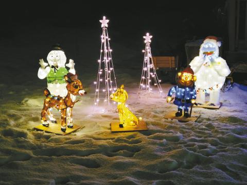 Mike’s Christmas display