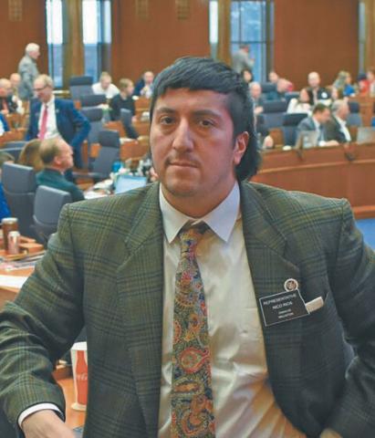 Rep. Nico Rios, R-Williston, has proposed repealing the Office of Legal Immigration, less than two years after the office was formed. Others say it is needed as part of the state’s overall workforce strategy. Photo by Tom Stromme, Tribune