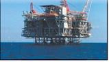 Oil platform in the Mediterranean. Submitted photo.