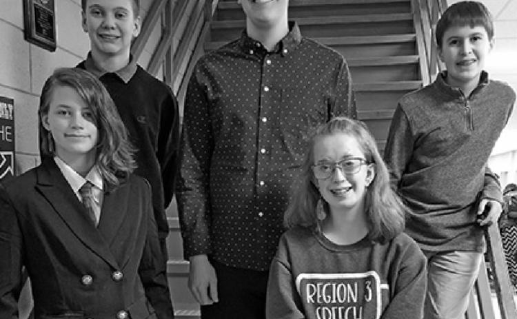 Pictured above Front (L to R) Stephanie Kissee and Siobhan Kissee. Back (L to R) Quinn Passa, Ian Peterson, and Loki Sylskar. Photo provided by Jamie Rarick