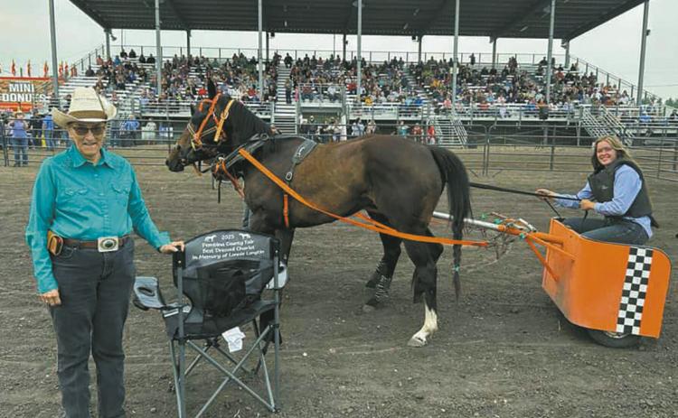 Gerry Longtin and Gracee Thorlakson. Photo courtesy of The Borderland Press