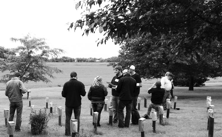 The morning of the field school will feature a weed identification session in the curated Weed Arboretum. (NDSU photo)