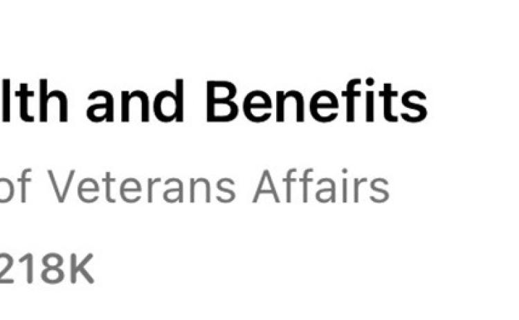 Veterans health services are streamlined with the VA App