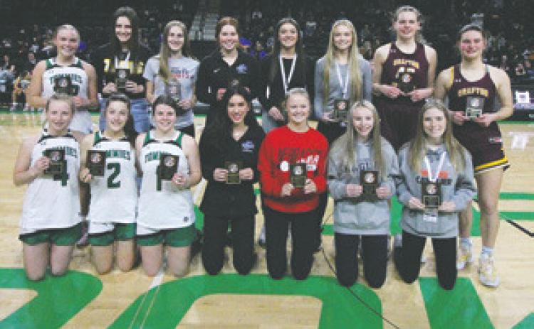 Region 2 Girls Basketball All-Region named