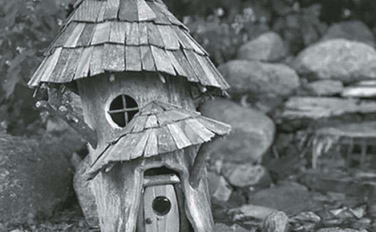 One of the ‘folk homes’ created by Kim Eslinger. Submitted photo.