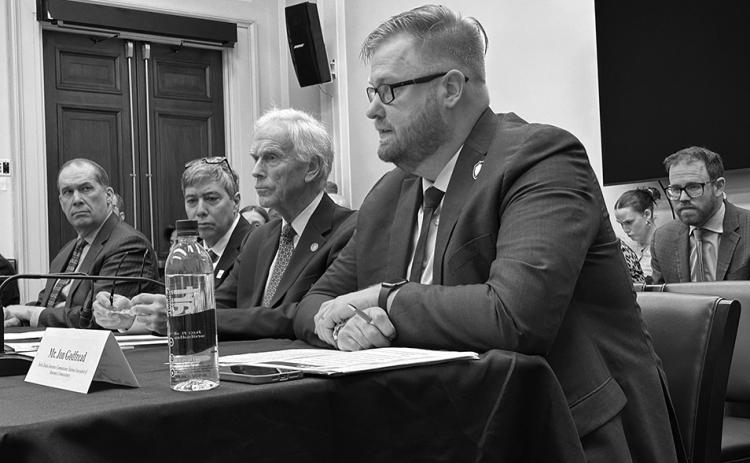 Insurance Commissioner Jon Godfread participated in a roundtable discussion to address the state of property insurance in the US. Submitted photo