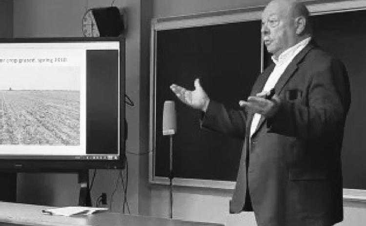 Dave Franzen, former NDSU Extension soil specialist and professor, is sharing over 50 years of soil expertise in his new book. NDSU photo