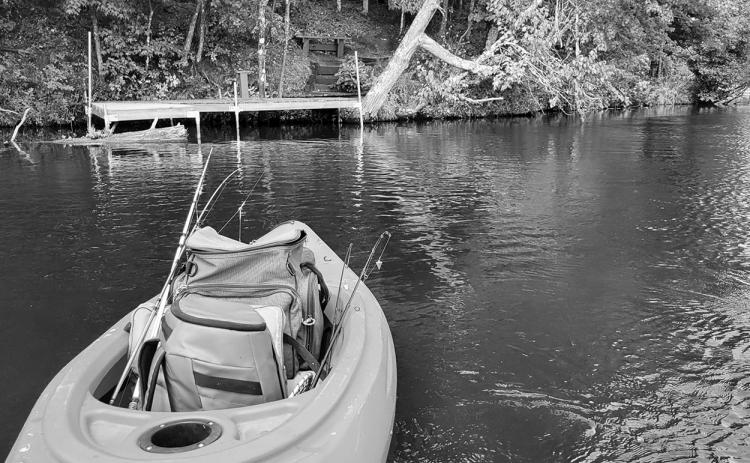 “The Spot” on the Namekagon River where there’s always good fishing.