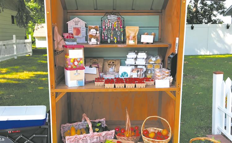 LeeAnn Johnson opened her stand on the honor system to share her love of baking with the community. Photo courtesy of LeeAnn Johnson
