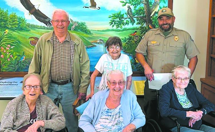 Darlene, Gerry, Georgie, Dale, Rose, Mike pose for a photo during their outing at Icelandic State Park. Submitted photo