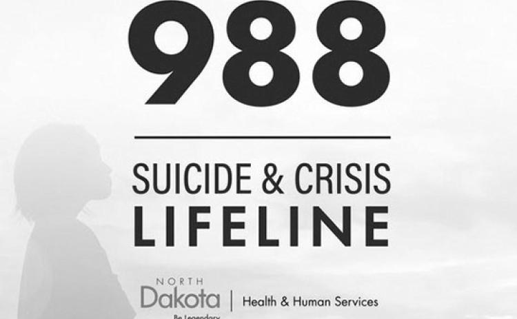 ND HHS recognizes two-year anniversary of 988 Lifeline rollout