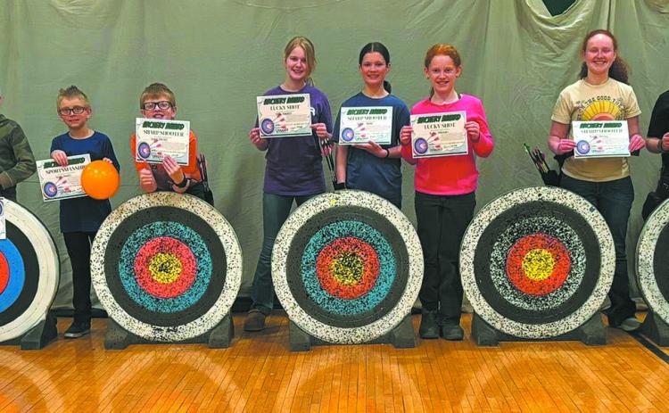 Awards given in no particular order. Sharp Shooters – Ruby H., Levi N., Chloe H. Most Improved – Oscar H., Stella N., Ava M. Sportsmanship – Silas N., Jacob H. Lucky Shots – Jim B., Ruby M.