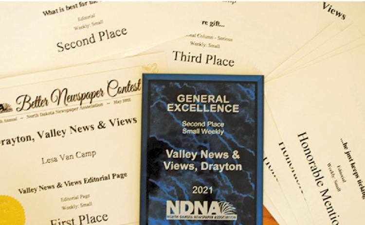Valley News & Views brings home awards