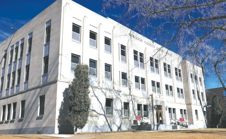 The Burleigh County Courthouse is pictured on Thayer Avenue in Bismarck on March 13, 2024. A bill to be considered by North Dakota lawmakers next year aims to ensure the state doesn’t become a safe haven for frivolous lawsuits meant to curb free speech. Photo by Michael Achterling/North Dakota Monitor
