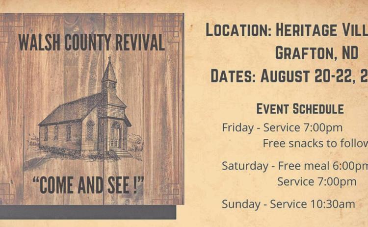 Old-fashioned revival planned for Heritage Village