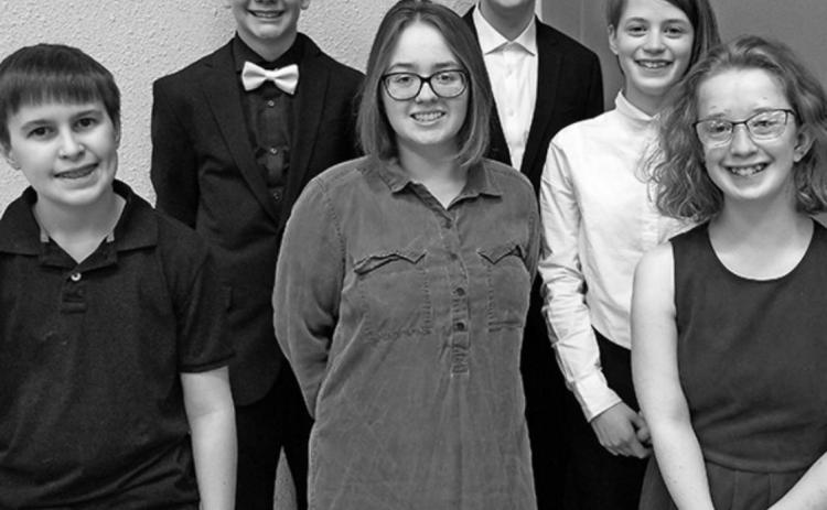 Pictured above (L to R): Loki Sylskar, Quinn Passa, Jordie Praska, Ian Peterson, Stephanie Kissee, and Siobhan Kissee. Photo provided by Jamie Rarick