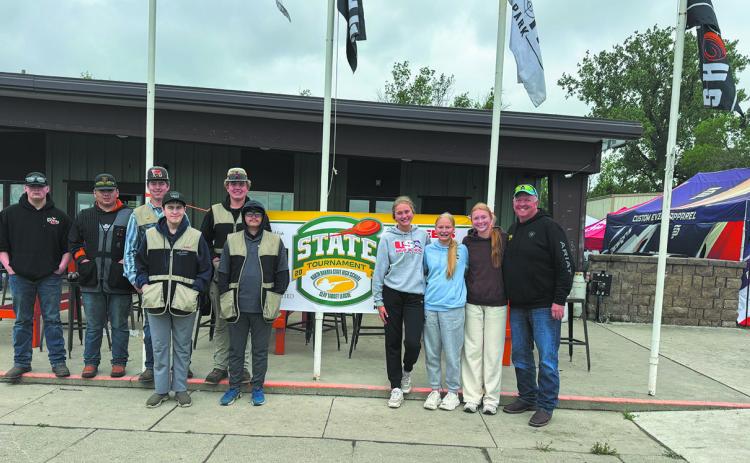 Team members from L to R: Jaxon Wilson, Carlos Quezada, Ryan Corrick, Loki Sylskar, Lincoln Aasand, Gunnar Kuznia, Reegan Aasand, Nulla Thompson, Peyton Larson and Assistant Coach Michael Larson. Not pictured: Ethan Lund, Ethan Sherill and Head Coach Leeland Bratlie. Submitted photo