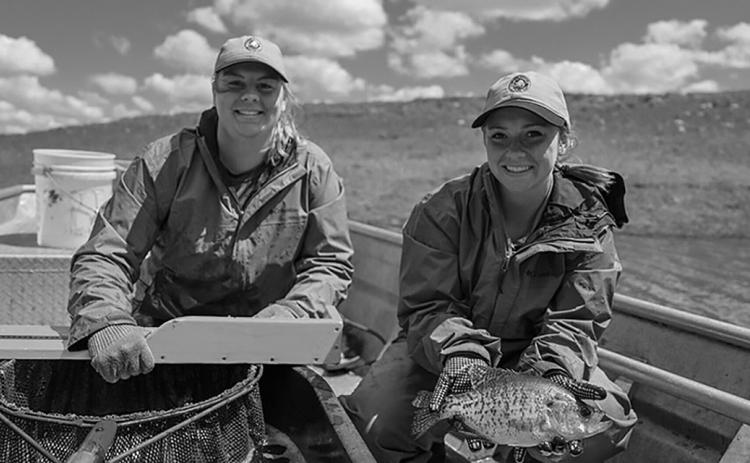 Selected participants will get hands-on experience with wildlife, habitat management, fisheries, enforcement and public outreach. Photo courtesy of NDGF