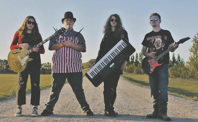 Auto Drive from left to right: Anna Griedl, Wyatt Wilhelmi, Ian Iverson, Sawyer Wilhelmi