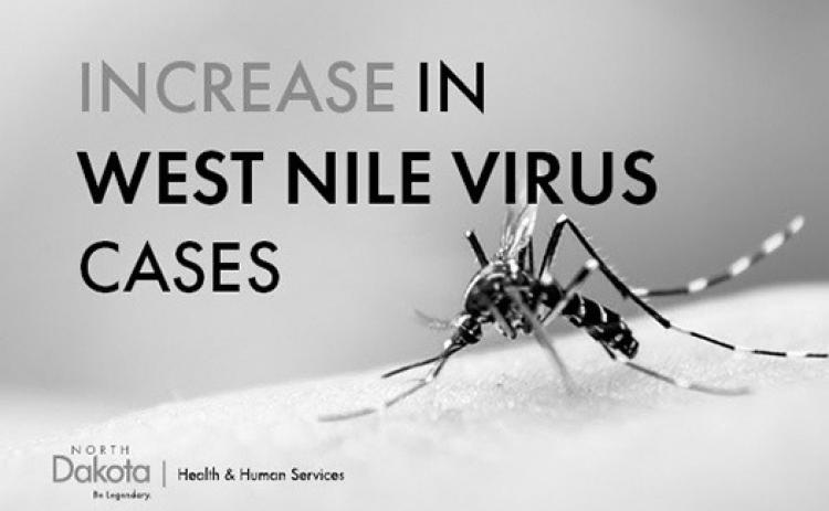 Increase of West Nile Virus cases reported in North Dakota