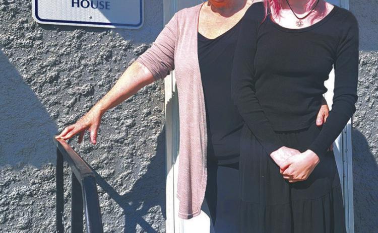 Co-owners of the Airbnb, Paula Schwartz Chalmers left, Adelaine Chalmers right.