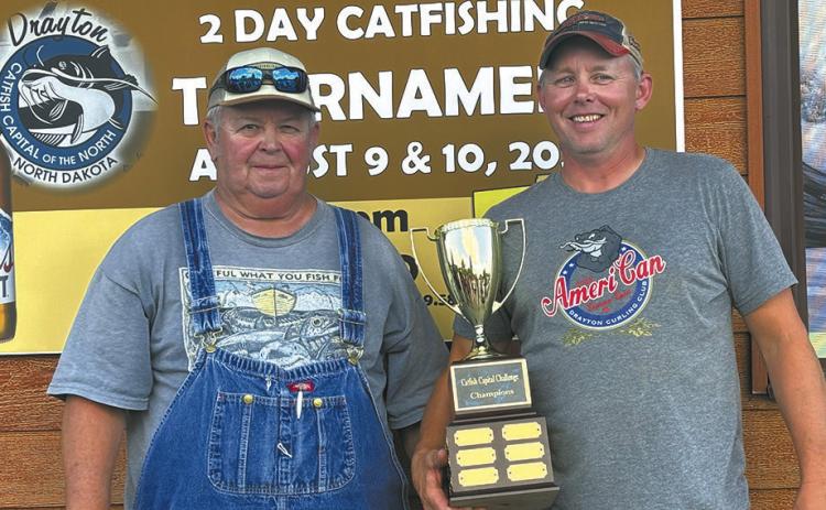 First place winners for the third consecutive year father son duo Dick Dolan, Grafton (left) and Chris Dolan, Crystal Photo by Andrea Johnston