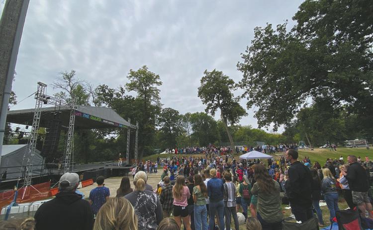 Drayton youth attend Off the Charts Music Festival